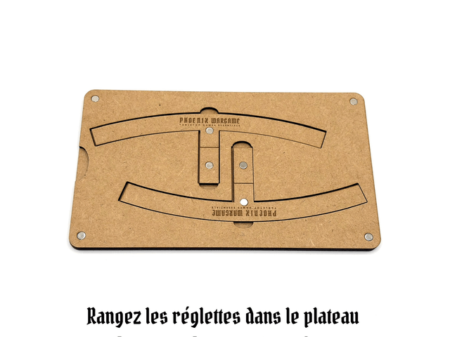 Réglettes de portée pour AOS (S)