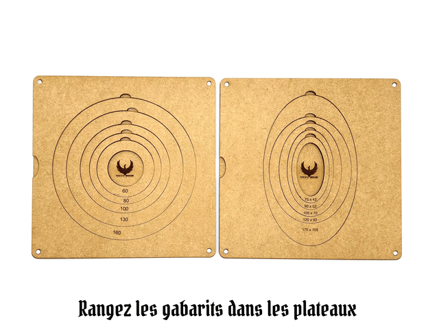 Gabarits de socles pour AOS (M)