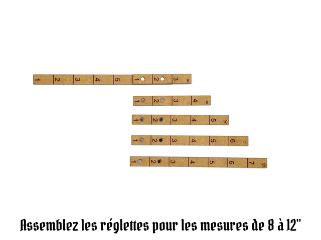 Réglettes pour AOS (M)