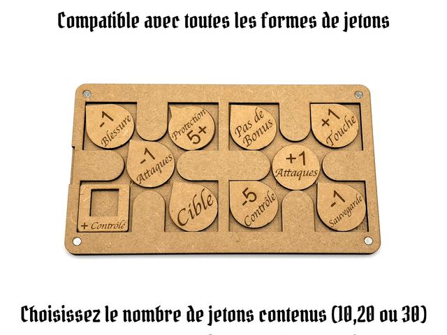 Boîte à jetons (S)