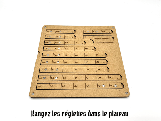 Réglettes pour AOS (M)