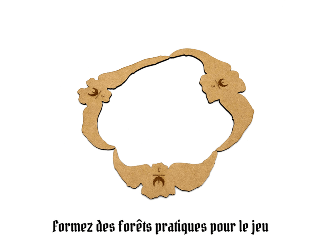 Gabarits de Bois Sauvage pour AOS (L)