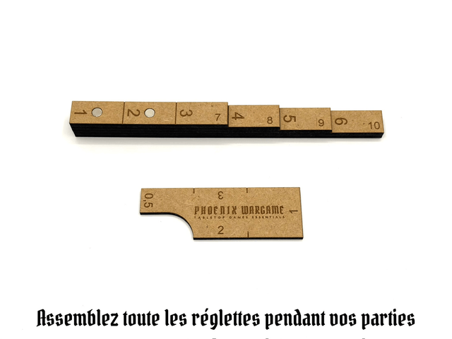 Réglettes pour AOS (S)