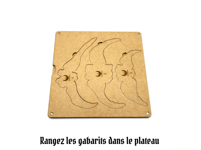 Gabarits de Bois Sauvage pour AOS (M)