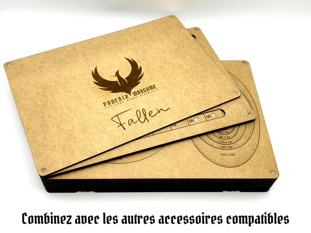 Boîte à compartiments et piste de dés pour AOS (L)