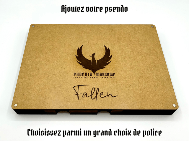 Plateaux de jeu pour Cursed City (L) (Lot de 4)