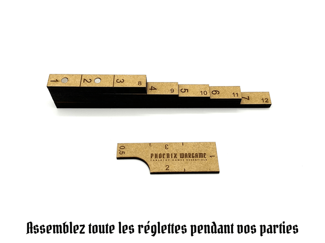 Réglettes pour AOS (M)