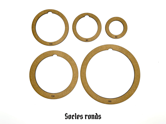 Gabarits de socles pour AOS (L)