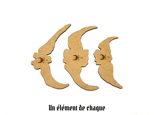Gabarits de Bois Sauvage pour AOS (M)
