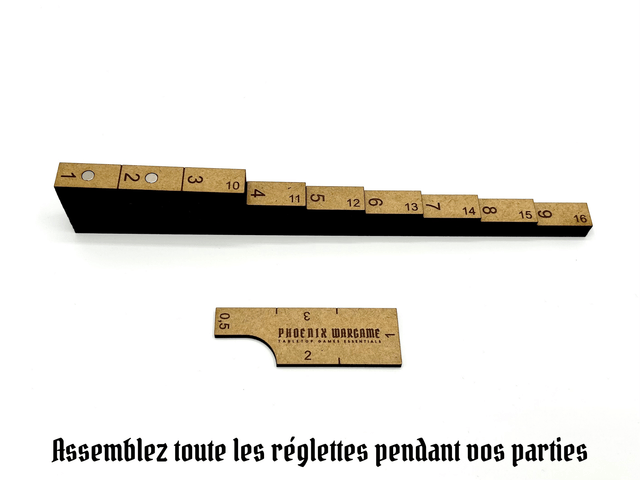 Réglettes pour AOS (L)